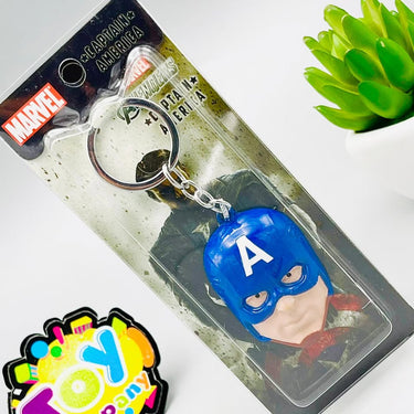 Marvel Captain America Metal Keychain - Licensed